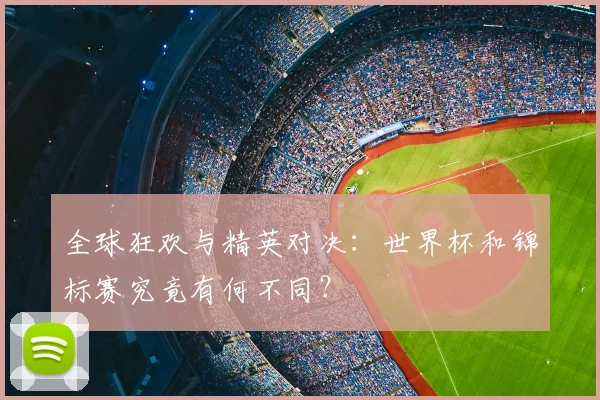 全球狂欢与精英对决:世界杯和锦标赛究竟有何不同?